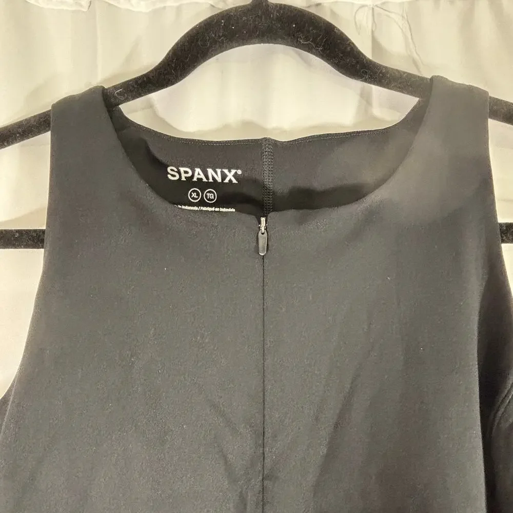 SPANX OnForm black Tank Dress w/ Built-In Smoothing Bodysuit — XL excellent cond - Picture 4 of 4